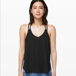 Lululemon delicate day tank top 6 black